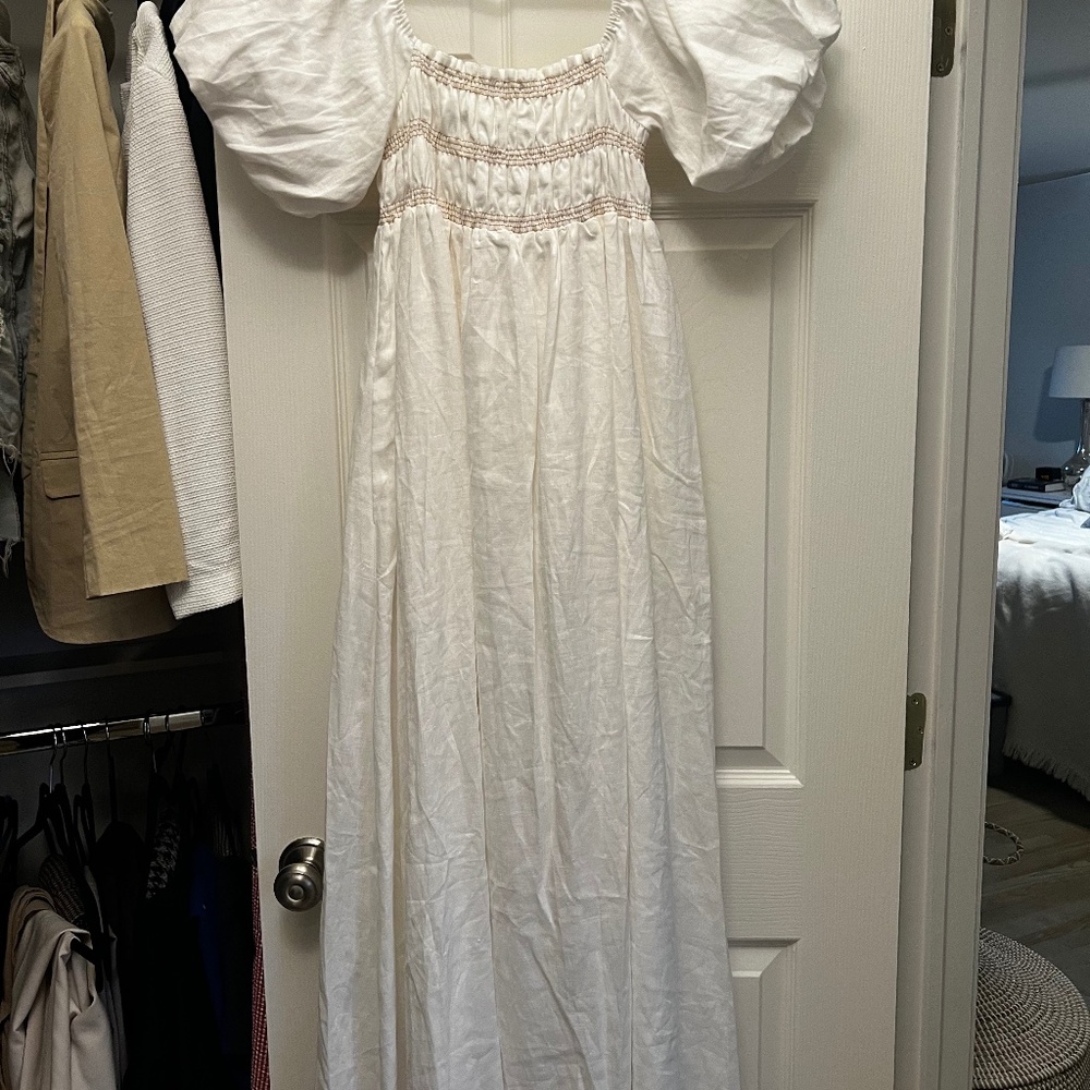 DISSH White Maxi Dress - NWT